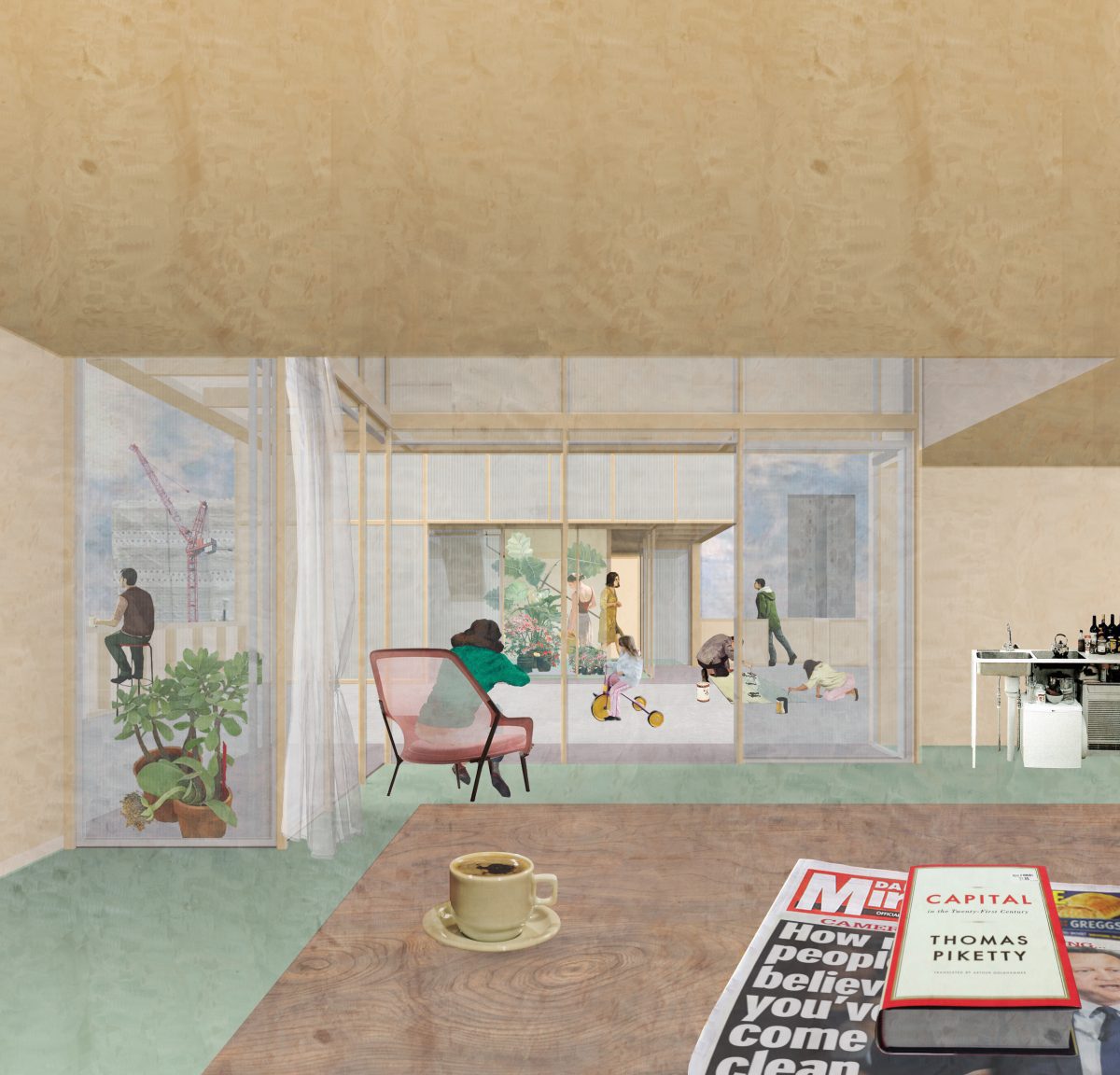 Mid-rise proposal by ED/GY