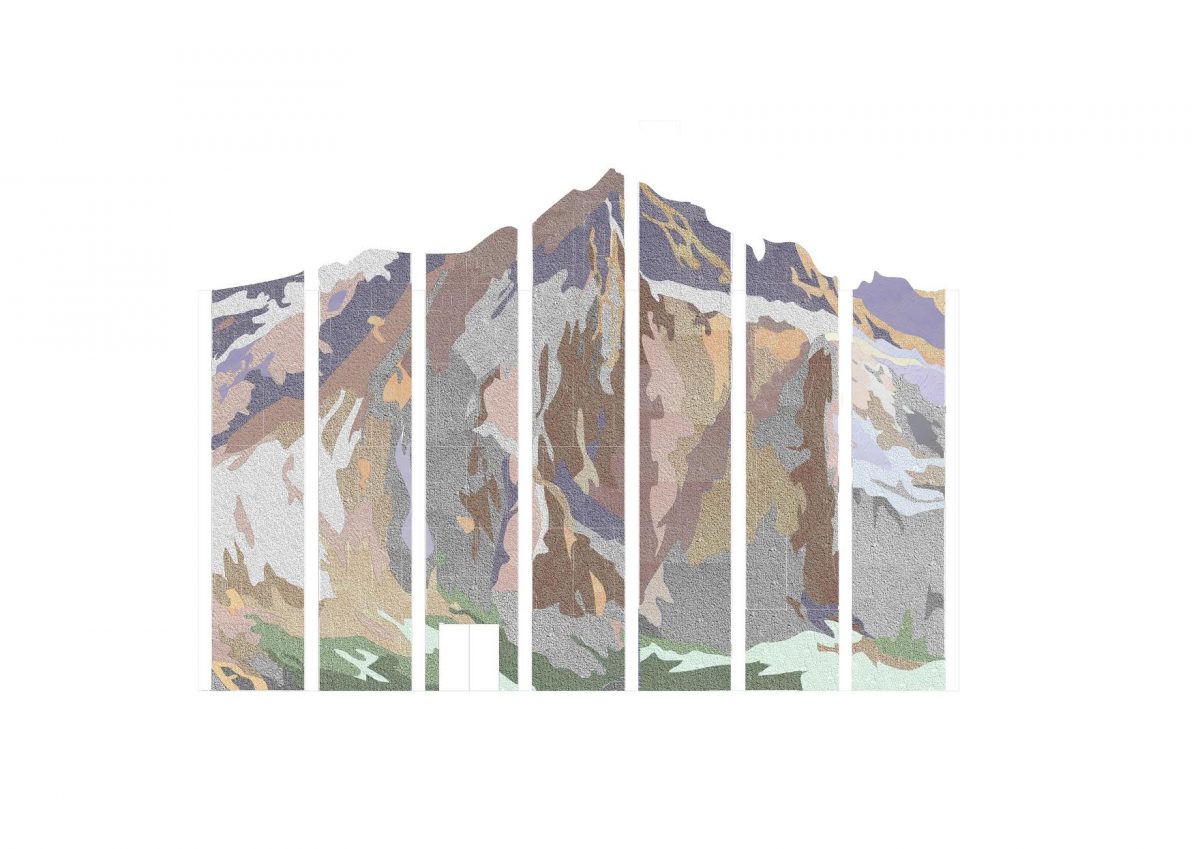 A limited edition print of 'Mt. Elsie' project in Swansea by Turner Prize-winning Assemble