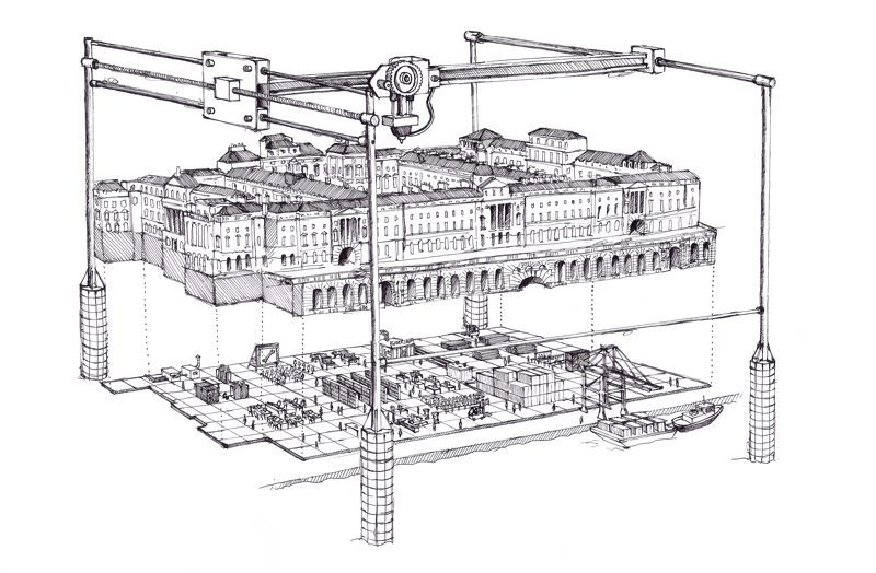 Makerversity, a community facility for maker businesses, is housed in the basement of Somerset House