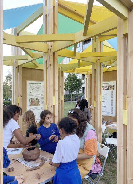 Woodberry Down pavilion by RC/YYC