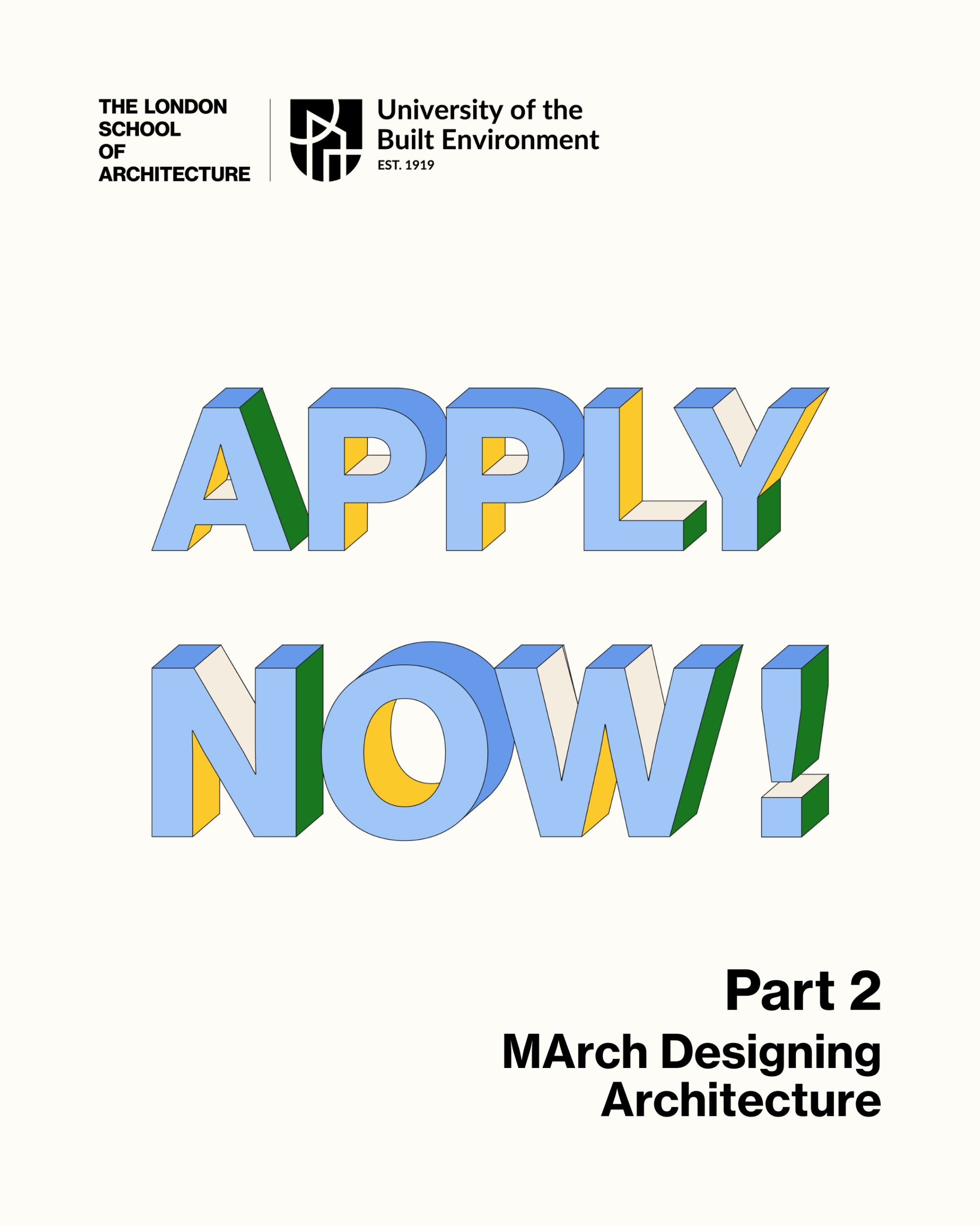 Apply Now: MArch Designing Architecture