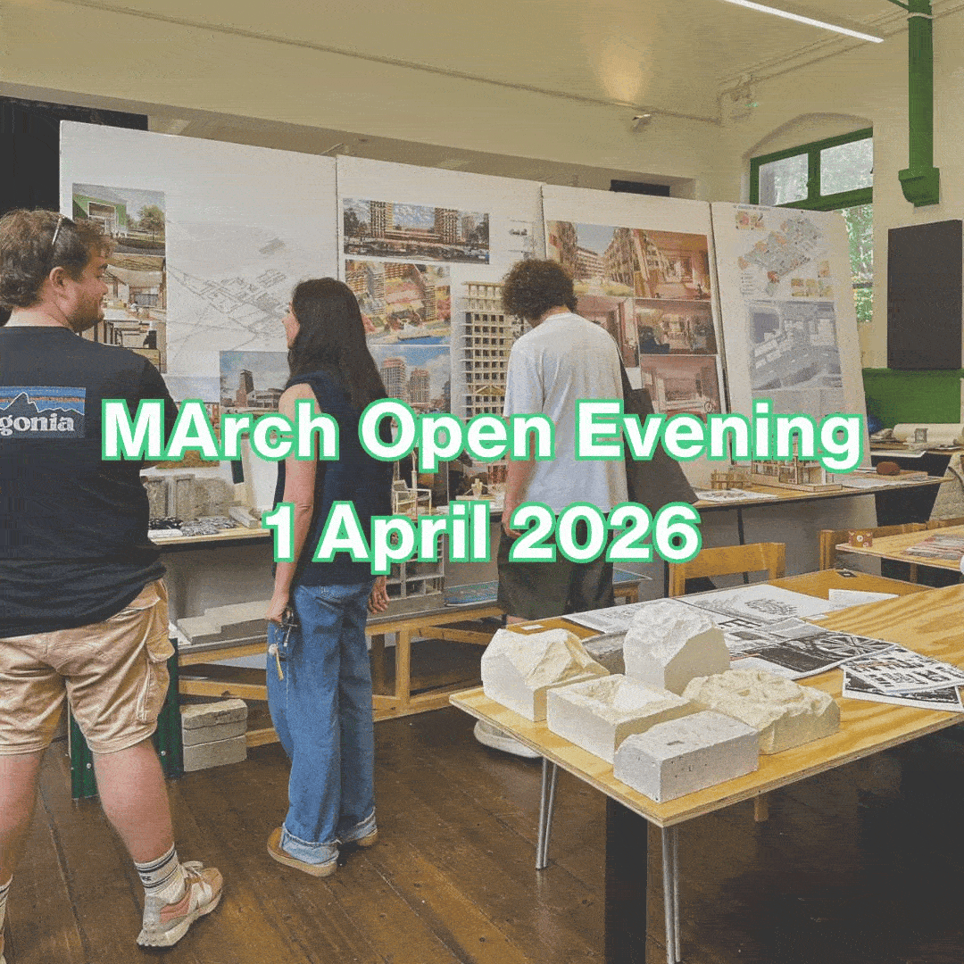 MArch Open Evening 1 April 2026