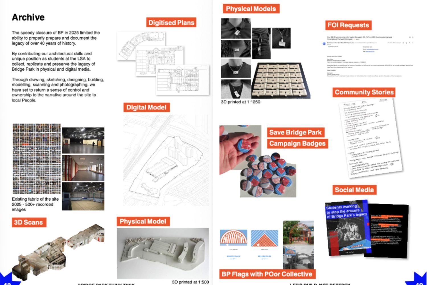 LETS BUILD NOT DESTROY DTT