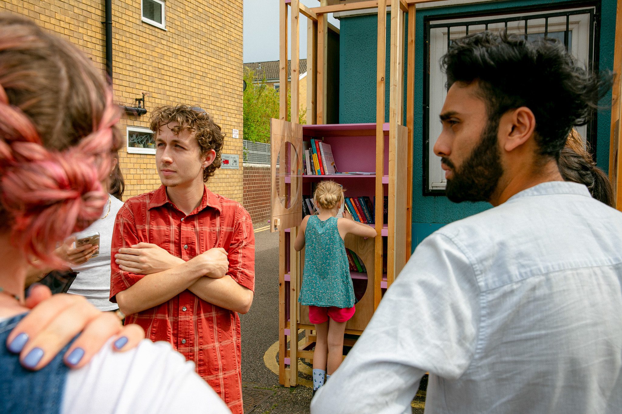The Little Free Library, Dalston Garden Estate